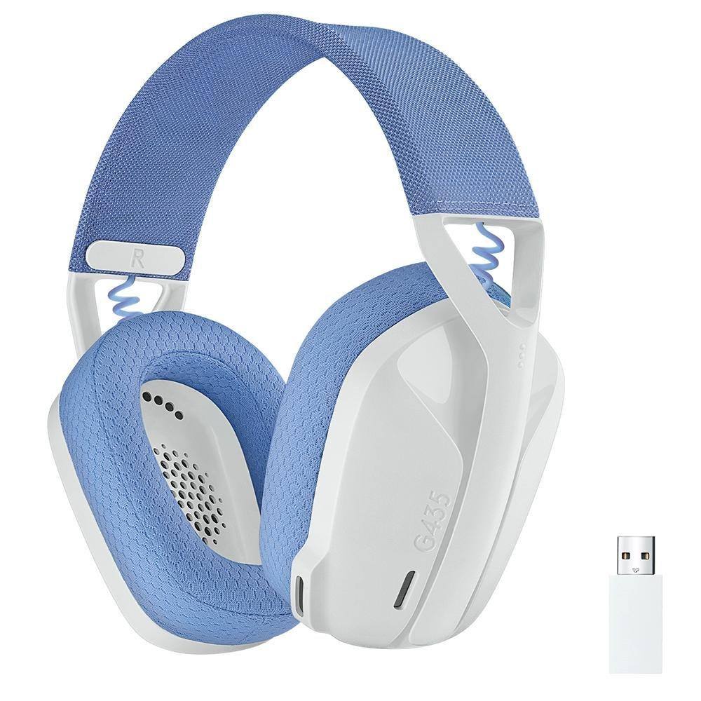 Headset Sem Fio Logitech G435 - Branco