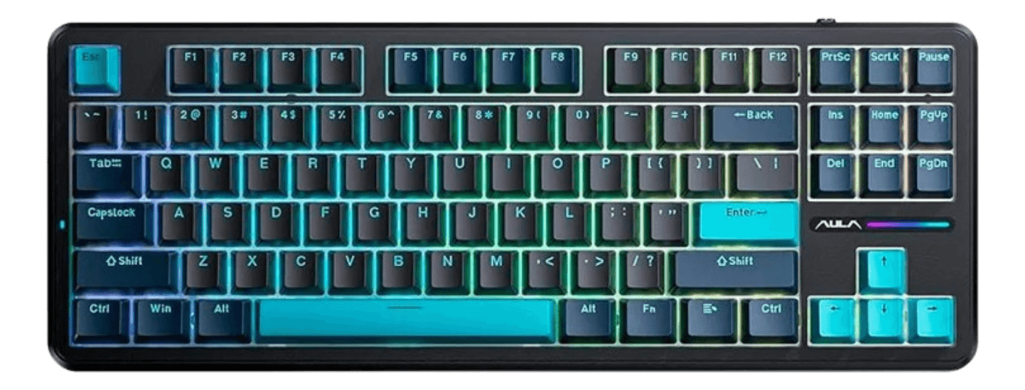 Teclado Mecânico AULA F87 PRO