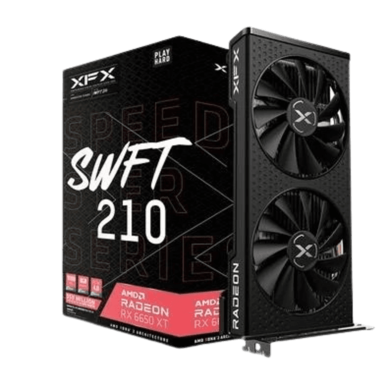 Placa de Vídeo RX 6650XT XFX Speedster SWFT210 AMD Radeon, 8GB