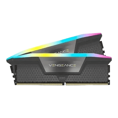 Memória RAM para Desktop Corsair Vengeance, RGB, 32GB(2X16GB), 5200MHz, DDR5, CL40, Preto - CMH32GX5M2B5200Z40K