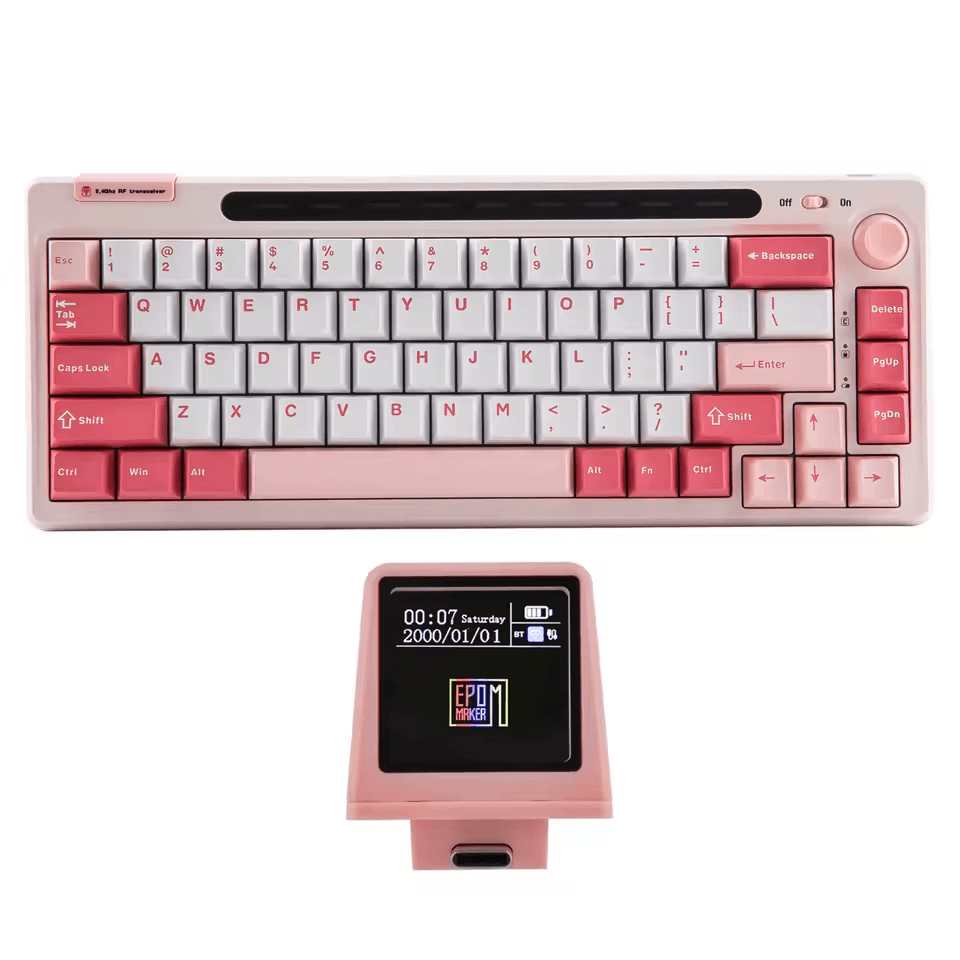 Teclado Mecânico Sem Fio Epomaker RT65