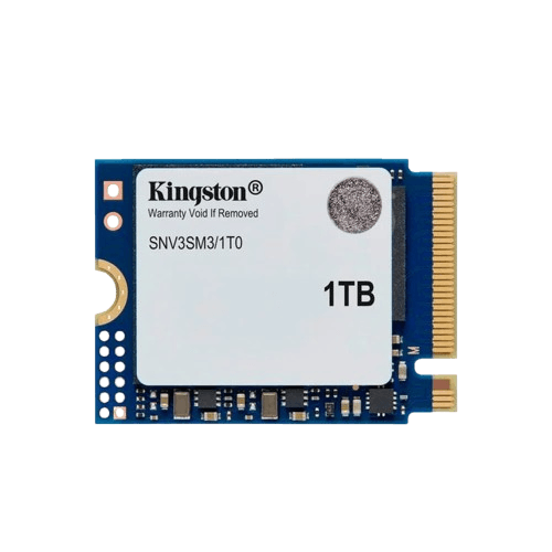 SSD Kingston NV3, 1TB, M.2 2230, NVMe PCIe 4.0, Leitura 6.000 MB/s, Gravação 5.000 MB/s - SNV3SM3/1T0