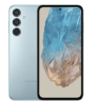 Samsung Galaxy M35 5G 8/256GB, Tela Amoled 120Hz, 6000mAh - Azul Claro