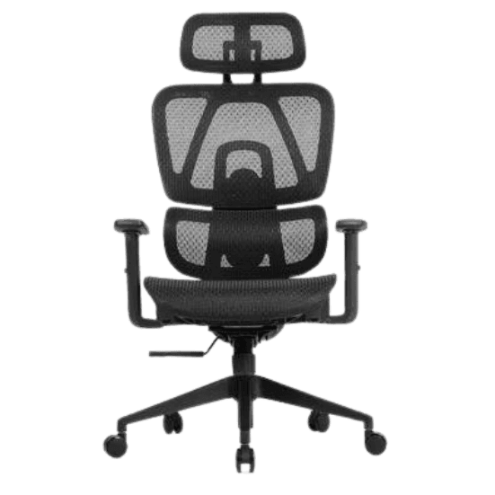 Cadeira Ergonômica DT3 Valor, Até 120Kg, Nylon, Preto