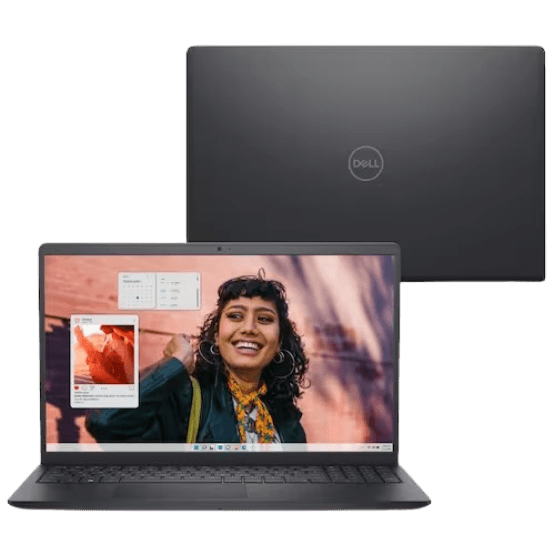 Notebook Dell Inspiron 15.6" Full HD i5 8GB 512GB SSD Win 11 Preto Carbono