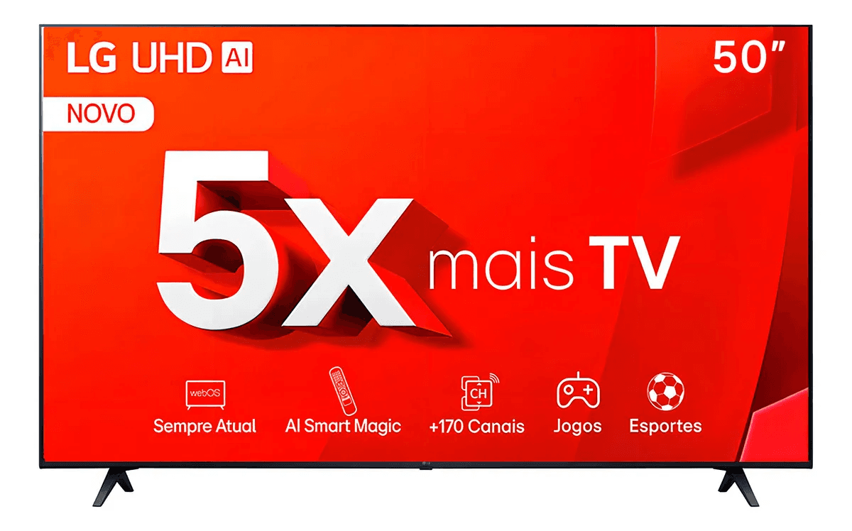 Smart Tv 50" 4K LG 50TU801C0SA