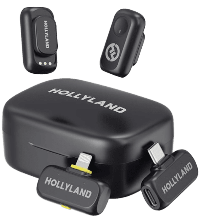 Microfone Sem Fio Hollyland Lark A1 Combo