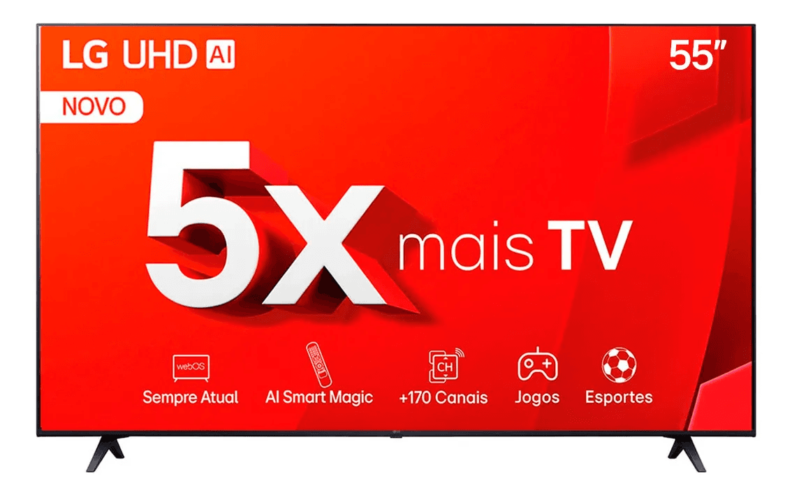 Smart Tv 55" 4K LG 55TU801C0SA