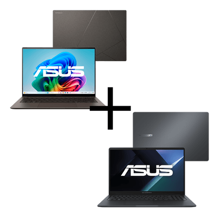Notebook ASUS Zenbook S 14 Ultra 7 256V 16GB + Asus ExpertBook B1 i3 1315U 8GB