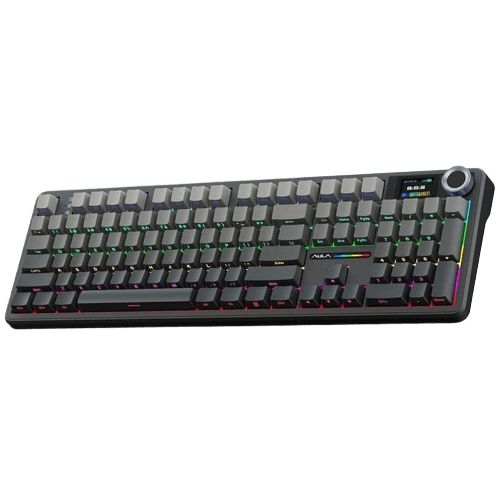 Teclado Mecânico Sem Fio AULA F108 Pro - Várias cores