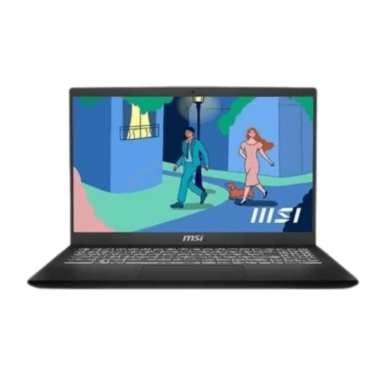 Notebook MSI Modern 15 AMD Ryzen 7-7730U, 16GB RAM, SSD 512GB, 15.6" FHD IPS, Windows 11 Home Plus, Preto - 9S7-15HK12-425