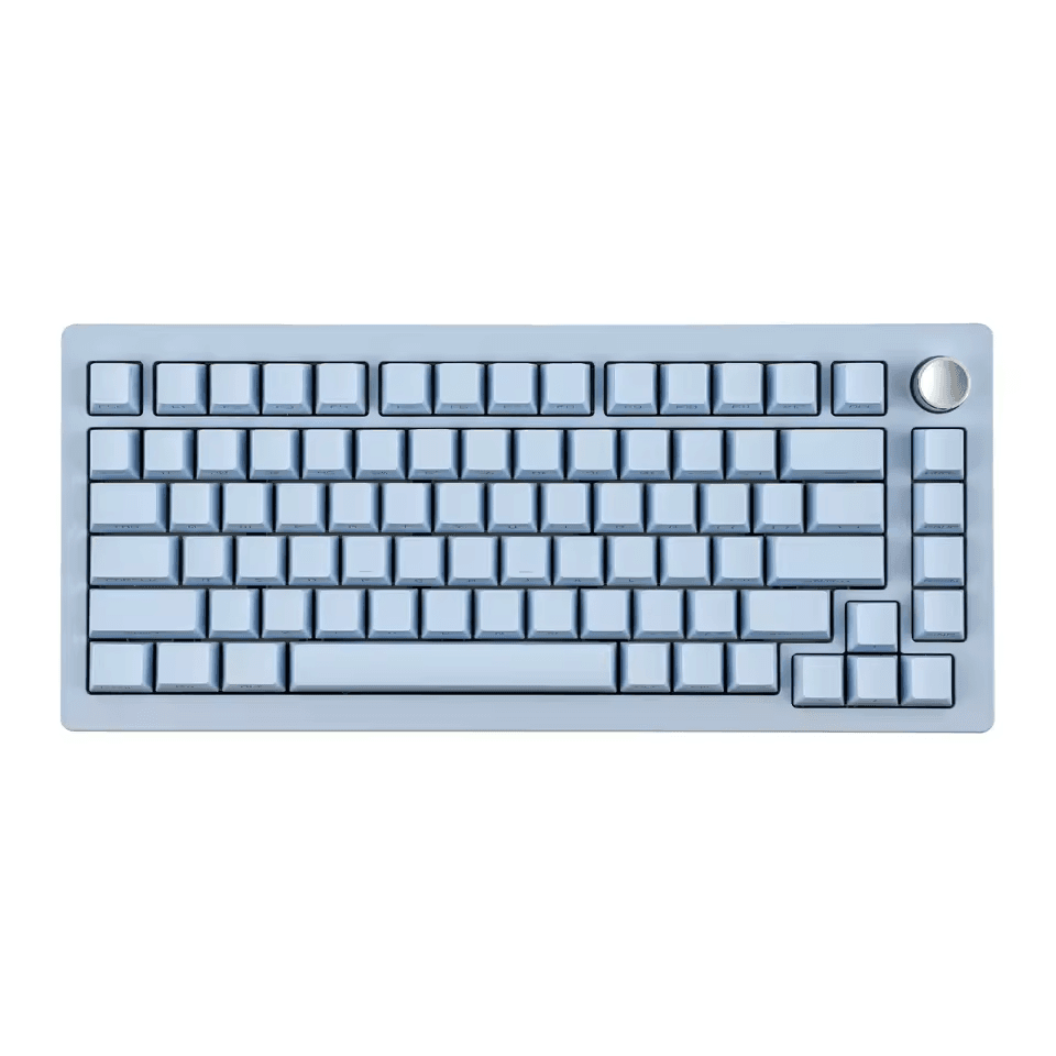 Teclado Mecânico Sem Fio Epomaker Tide75 - Azul