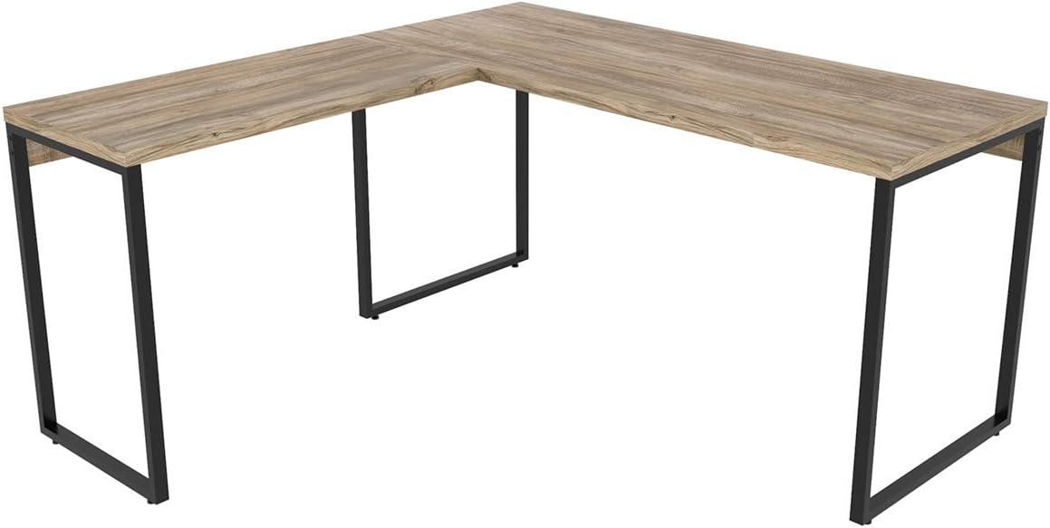 Mesa Escrivaninha Em L 2 Peças Trevalla Kuadra 150cm