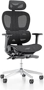 Cadeira De Escritório Ergonômica Sensetup Cosy T03 Mesh (Preto)