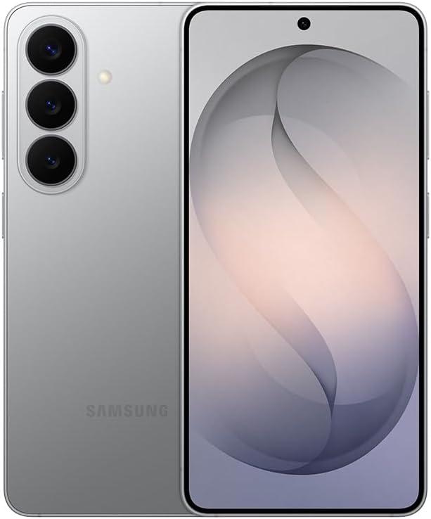 Celular Samsung Galaxy S26 5G, 256GB, 12GB RAM, Câmera Tripla de 50+12+10, Tela Grande de 6.3" - Prata