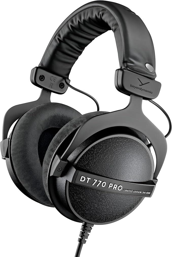 Headphone Beyerdynamic DT 770 PRO 250 Ohm, Preto