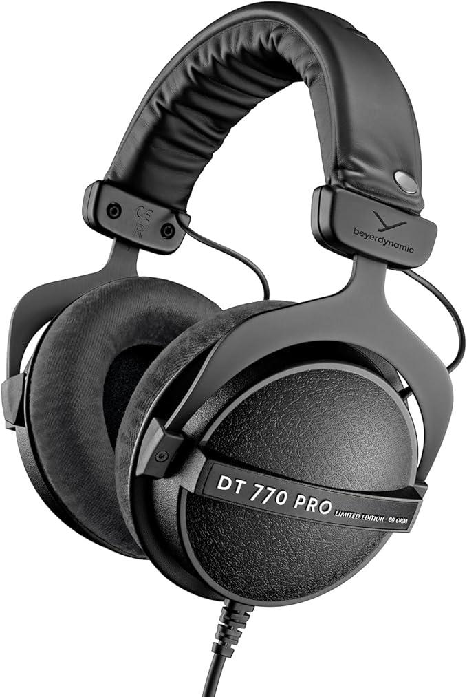 Headphone Beyerdynamic DT 770 PRO 80 Ohm, Preto