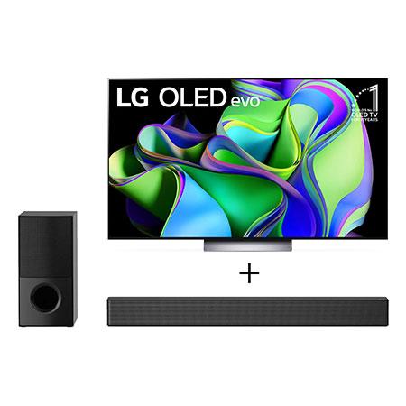 Combo Smart TV LG OLED evo C3 55 4K, 2023 + Soundbar SNH5