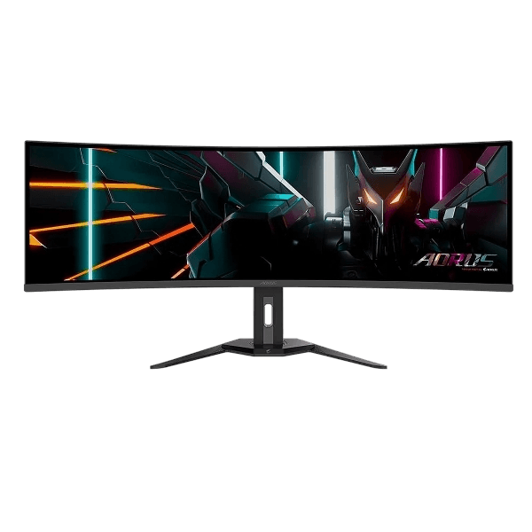 Monitor Gamer Curvo AORUS 49" QD-OLED, Dual QHD, 144Hz - AORUS CO49DQ SA