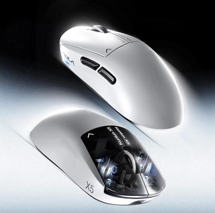 Mouse Sem Fio AULA Kunlun X5