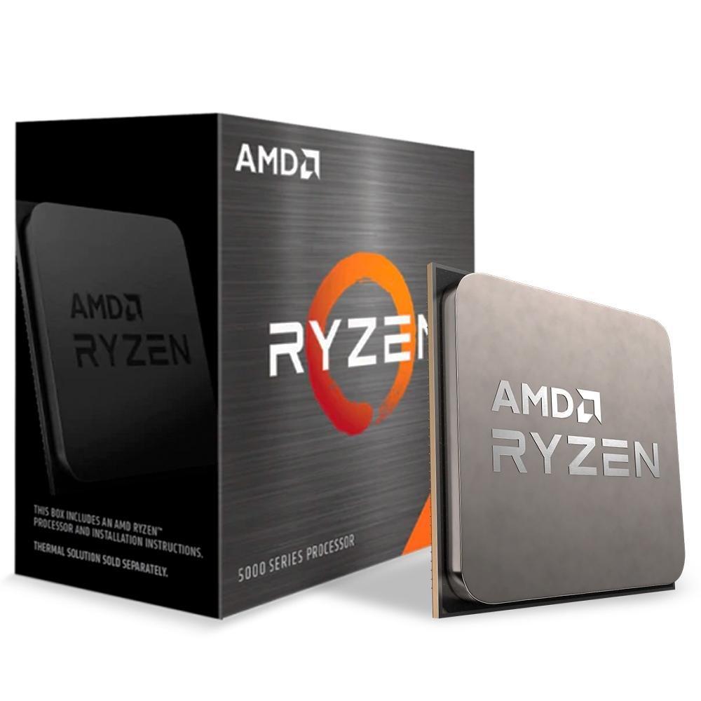 Processador AMD Ryzen 7 5800X, 3.8GHz (4.7GHz Max Turbo), Cache 36MB, Octa Core, 16 Threads