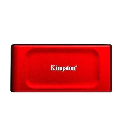 SSD Externo Kingston XS1000, 2 TB, USB 3.2 Gen 2x2, Portátil, Leitura: 1050 MB/s, Gravação: 1000 MB/s