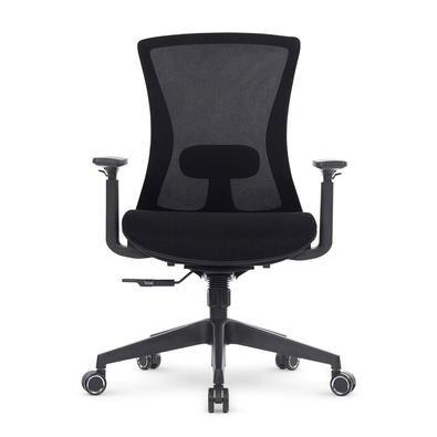Cadeira Office DT3 Vicenza, Até 120Kg, Suporte de Lombar, Ajuste de Ângulo, Preto